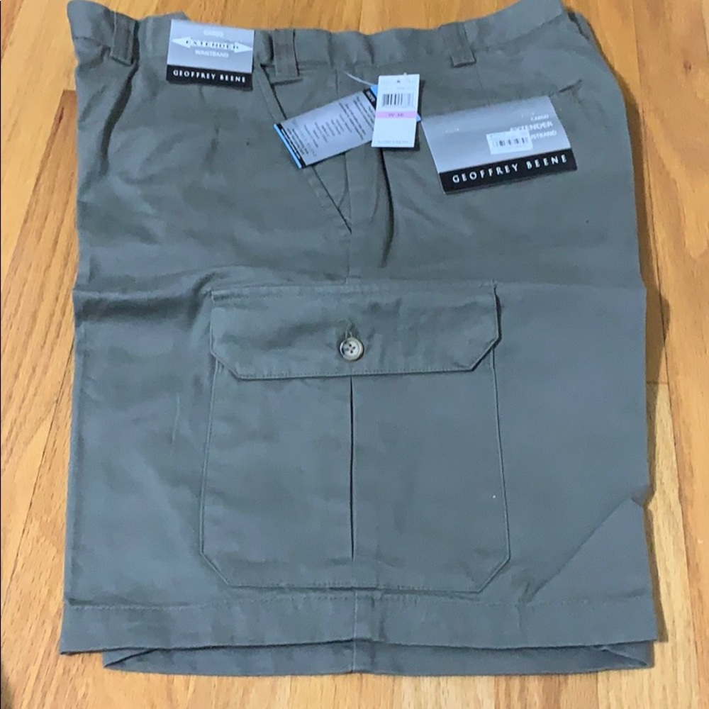 Grey cargo Shorts NWT